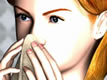 Blow out any remaining solution in the nose.